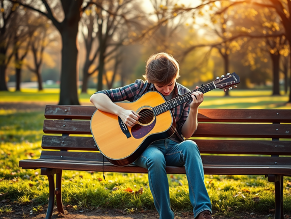 Gitarre spielen – Wolkenkratzer Check-In #6